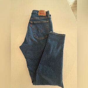 Women’s Levi's Wedgie Skinny 28/6 Blue Jeans